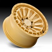 Black Rhino Raid Gold Custom Truck Wheels 2